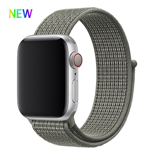 Strap For Apple Watch band sport loop apple watch 5 4 3 band 44mm 40mm iwatch 5 4 42mm  38mm correa Nylon bracelet pulseira nato