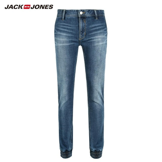 JackJones Men's Stretch Jeans men Elastic Cotton Denim Pants Loose Fit Trousers New Brand Menswear 219132584