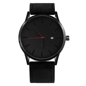 2019 Men Quartz Watch Relogio Masculino Military Sport Wristwatch Leather Strap Mens Reloj Complete Calendar Watches Homme Saati