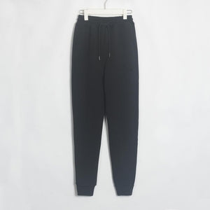 Wixra Women Casual Velvet Pants Autumn Winter Lady's Thick Wool Pants Women's Clothing Lace-up Long Trousers