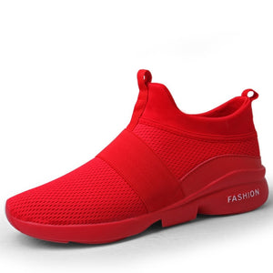 Flyknit Men Shoes Light Sneakers Men Breathable Jogging Shoes for Men Rubber Tenis Masculino Adulto Plus 35 46 48 DropShipping