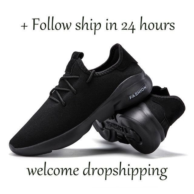 Flyknit Men Shoes Light Sneakers Men Breathable Jogging Shoes for Men Rubber Tenis Masculino Adulto Plus 35 46 48 DropShipping