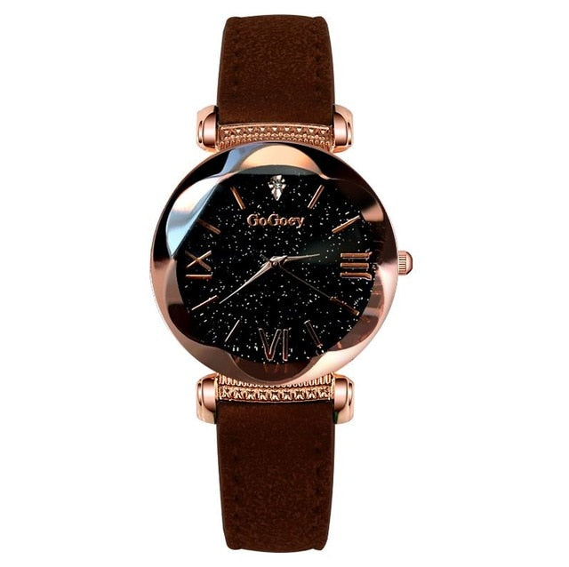 Relojes Gogoey para Mujer 2019 relojes de lujo para Mujer relojes de cielo estrellado para Mujer moda bayan kol saati diamante Reloj Mujer 2019