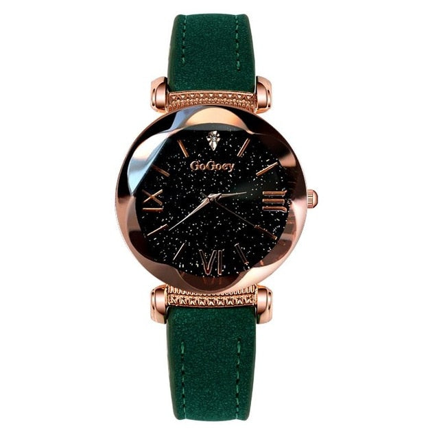 Relojes Gogoey para Mujer 2019 relojes de lujo para Mujer relojes de cielo estrellado para Mujer moda bayan kol saati diamante Reloj Mujer 2019