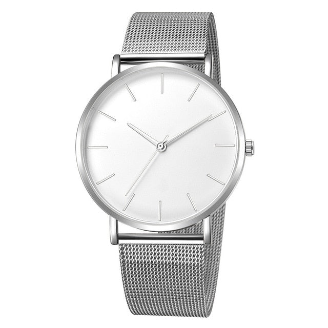 Luxury Women Watch Mesh Stainless Steel Bracelet Casual Quartz Wrist Watch Women Watches Clock reloj mujer relogio feminino