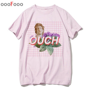 vaporwave T Shirt Harajuk Tops t-shirt Sad Girl Retro Anime Men aesthetic Fashion Japanese male/women Tee Shirt sexy tshirt