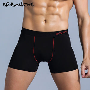 SRBONITOS Boxer Men Underwear Mens Underwear Boxers Boxer Homme Man Soft Cotton Boxer Shorts Men Sexy Underpants Panties