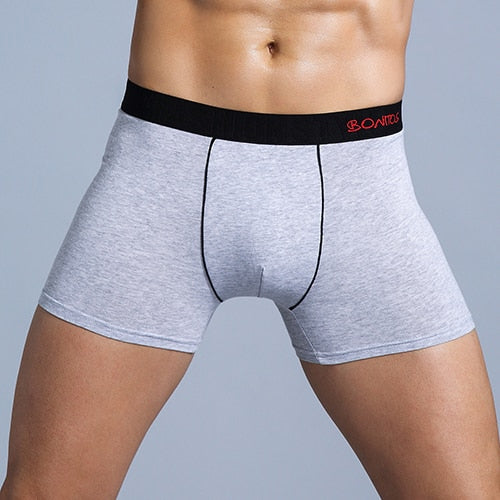 SRBONITOS Boxer Men Underwear Mens Underwear Boxers Boxer Homme Man Soft Cotton Boxer Shorts Men Sexy Underpants Panties