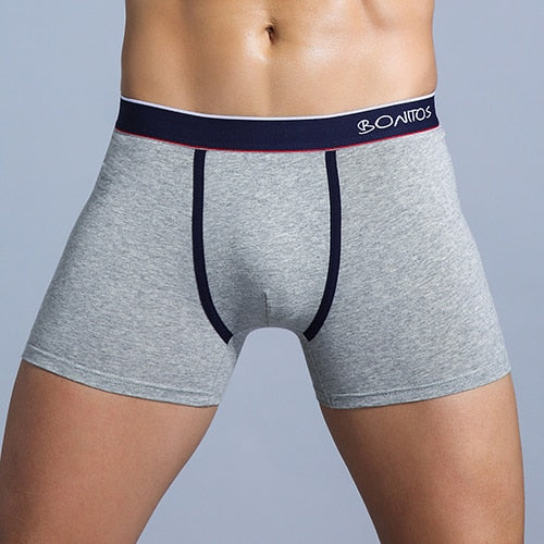 SRBONITOS Boxer Men Underwear Mens Underwear Boxers Boxer Homme Man Soft Cotton Boxer Shorts Men Sexy Underpants Panties
