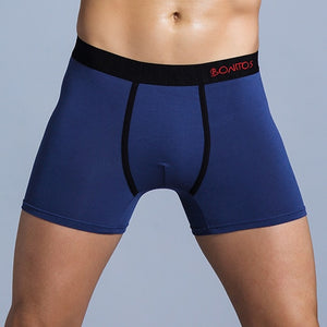 SRBONITOS Boxer Men Underwear Mens Underwear Boxers Boxer Homme Man Soft Cotton Boxer Shorts Men Sexy Underpants Panties