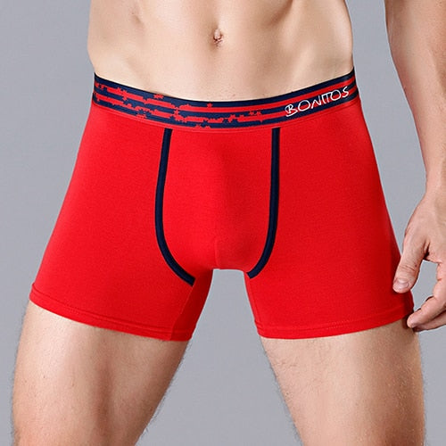 SRBONITOS Boxer Men Underwear Mens Underwear Boxers Boxer Homme Man Soft Cotton Boxer Shorts Men Sexy Underpants Panties