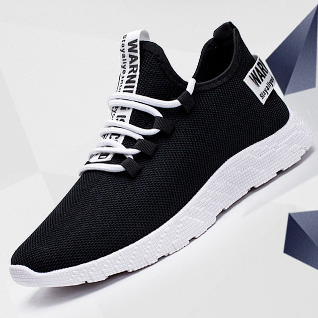 UPUPER Breathable Sneakers Men Summer Casual Shoes Men No-slip Wear-resistant Vulcanize Shoes Light Lace-Up Men Tenis Masculino