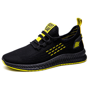 UPUPER Breathable Sneakers Men Summer Casual Shoes Men No-slip Wear-resistant Vulcanize Shoes Light Lace-Up Men Tenis Masculino