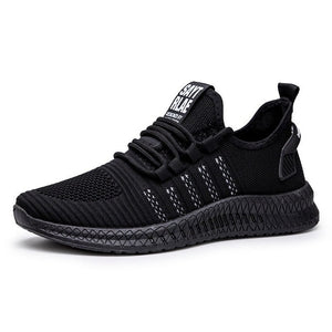 UPUPER Breathable Sneakers Men Summer Casual Shoes Men No-slip Wear-resistant Vulcanize Shoes Light Lace-Up Men Tenis Masculino