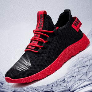 UPUPER Breathable Sneakers Men Summer Casual Shoes Men No-slip Wear-resistant Vulcanize Shoes Light Lace-Up Men Tenis Masculino