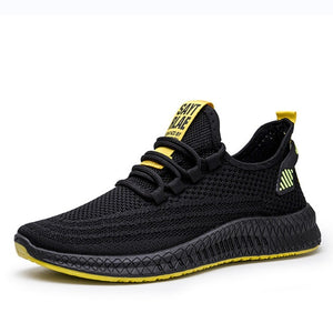 UPUPER Breathable Sneakers Men Summer Casual Shoes Men No-slip Wear-resistant Vulcanize Shoes Light Lace-Up Men Tenis Masculino