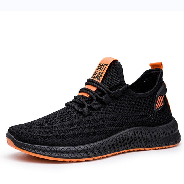 UPUPER Breathable Sneakers Men Summer Casual Shoes Men No-slip Wear-resistant Vulcanize Shoes Light Lace-Up Men Tenis Masculino