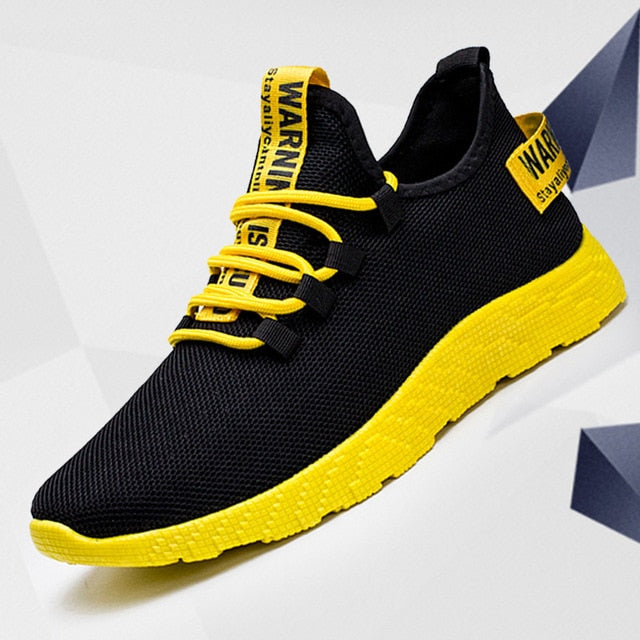 UPUPER Breathable Sneakers Men Summer Casual Shoes Men No-slip Wear-resistant Vulcanize Shoes Light Lace-Up Men Tenis Masculino