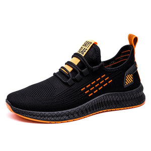 UPUPER Breathable Sneakers Men Summer Casual Shoes Men No-slip Wear-resistant Vulcanize Shoes Light Lace-Up Men Tenis Masculino