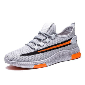 UPUPER Breathable Sneakers Men Summer Casual Shoes Men No-slip Wear-resistant Vulcanize Shoes Light Lace-Up Men Tenis Masculino