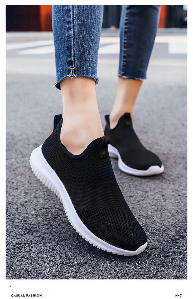 2019 Spring Ms Shoes Slip On Men Casual Shoes Lightweight Comfortable Breathable Couple Walking Sneakers Feminino Zapatos