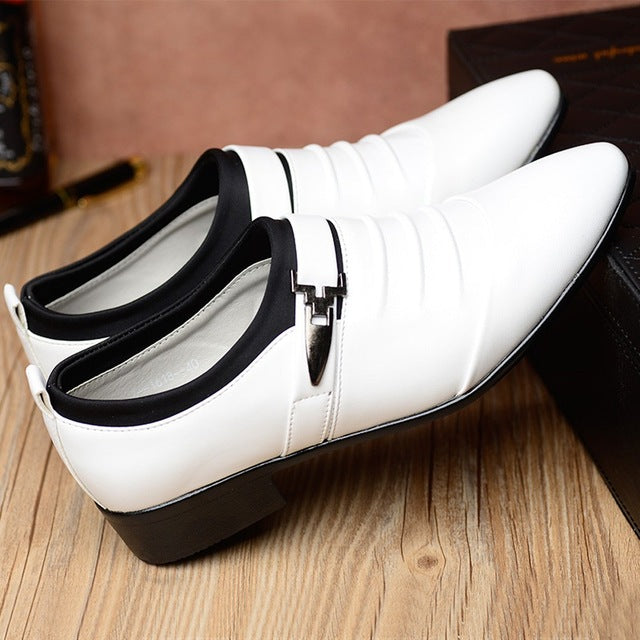 New Autumn Oxfords Leather Men's Shoes Casual Dress Shoes Men Lace Up Breathable Formal Office for Man Big Size 38-48 Flats