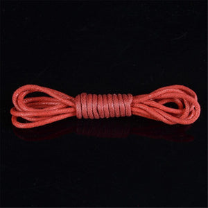 Round shoe laces 160cm Waxed Coloured Shoelaces office men Leather Shoes Strings woman Boot Sport Shoe Laces Cord