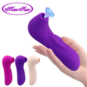 Powerful Clit Sucker Vibrator Tongue Vibrating Nipple Sucking Blowjob Clitoris Stimulator Etotic Sex Toys for Women Masturbator