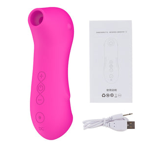 Powerful Clit Sucker Vibrator Tongue Vibrating Nipple Sucking Blowjob Clitoris Stimulator Etotic Sex Toys for Women Masturbator