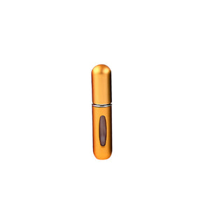 5ml Portable Mini Aluminum Refillable Perfume Bottle With Spray Empty Cosmetic Containers With Atomizer For Traveler New
