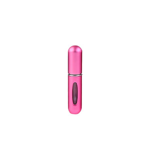 5ml Portable Mini Aluminum Refillable Perfume Bottle With Spray Empty Cosmetic Containers With Atomizer For Traveler New