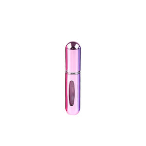 5ml Portable Mini Aluminum Refillable Perfume Bottle With Spray Empty Cosmetic Containers With Atomizer For Traveler New