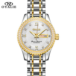 OYALIE Switzerland Brand Mechanical Watches Women Gold Watch Tourbillon Top Brand Luxury Automatic Wrist Watch erkek kol saati