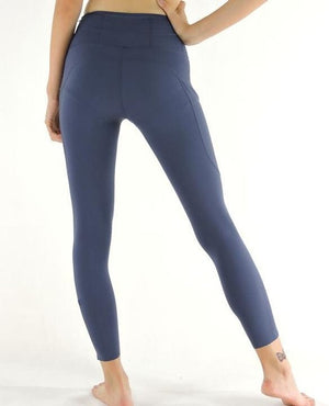 Monbeeph print leggings high waist pants Ankle-Length Pants 7/8 capris pants Pencil skinny Pants