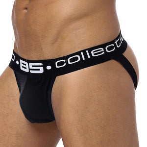 BS Hip Men Sexy Jockstrap Gay Underwear jock strap jockstraps cuecas gay tangas hombre Sexy G String Cueca Gay Penis Lingerie