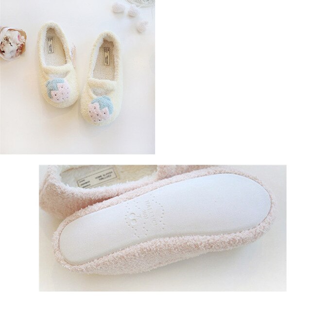 Clearance Item 31 Style Women's Four Seasons Home Indoor Slippers Woman Plush Cotton Warm Soft Office House Shoes Flip Flops Men