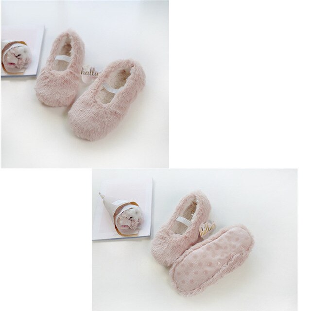 Clearance Item 31 Style Women's Four Seasons Home Indoor Slippers Woman Plush Cotton Warm Soft Office House Shoes Flip Flops Men