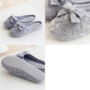 Clearance Item 31 Style Women's Four Seasons Home Indoor Slippers Woman Plush Cotton Warm Soft Office House Shoes Flip Flops Men