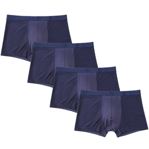 4pcs Mens Underwear Boxers Men Boxer Underwear Boxershort Panties Man Boxeur Homme Underpants Calzoncillos Bamboo Fiber Shorts
