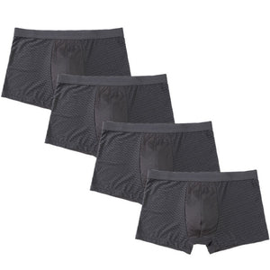 4pcs Mens Underwear Boxers Men Boxer Underwear Boxershort Panties Man Boxeur Homme Underpants Calzoncillos Bamboo Fiber Shorts