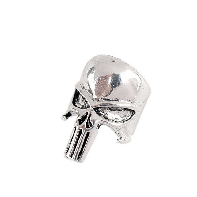 Gothic Punk Ring Men Retro Dragon Rabbit Snake Tiger Wolf Rings Skeleton Devil Evil Eye Pentagram Animal Male Ring Jewelry Anel