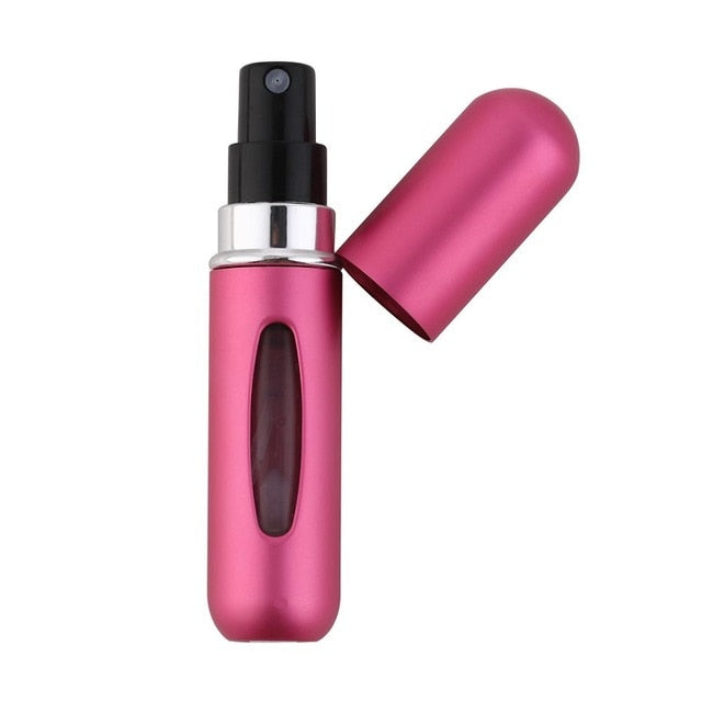 New Portable Mini Refillable Perfume Bottle With Spray Scent Pump Empty Cosmetic Containers Spray Atomizer Bottle For Travel 5Ml