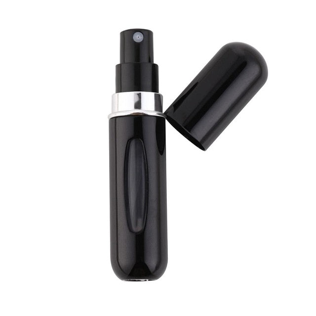 New Portable Mini Refillable Perfume Bottle With Spray Scent Pump Empty Cosmetic Containers Spray Atomizer Bottle For Travel 5Ml