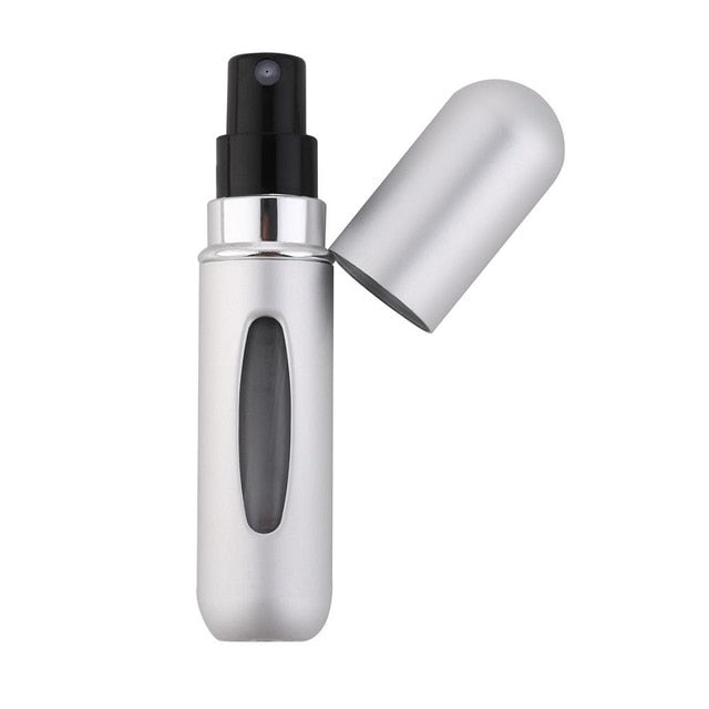 New Portable Mini Refillable Perfume Bottle With Spray Scent Pump Empty Cosmetic Containers Spray Atomizer Bottle For Travel 5Ml