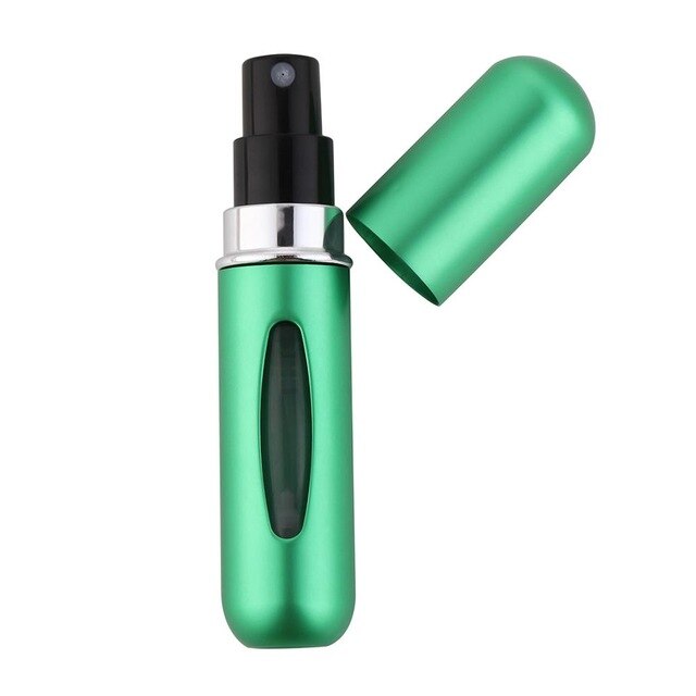 New Portable Mini Refillable Perfume Bottle With Spray Scent Pump Empty Cosmetic Containers Spray Atomizer Bottle For Travel 5Ml