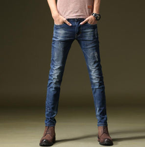 Good Quality 2019 Spring Hot Sales Stylish Men Jeans Discount Popular Long Male Pants Free Shipping